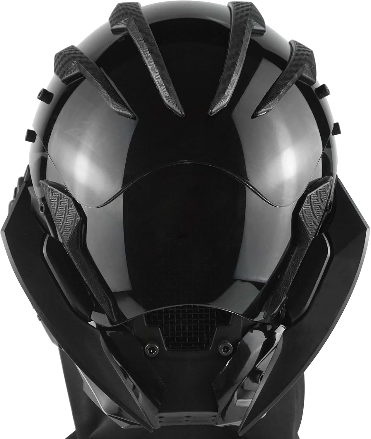 Unique Sci-Fi Helmet for Adults, Perfect for Cosplay Accessory and Rave Parties