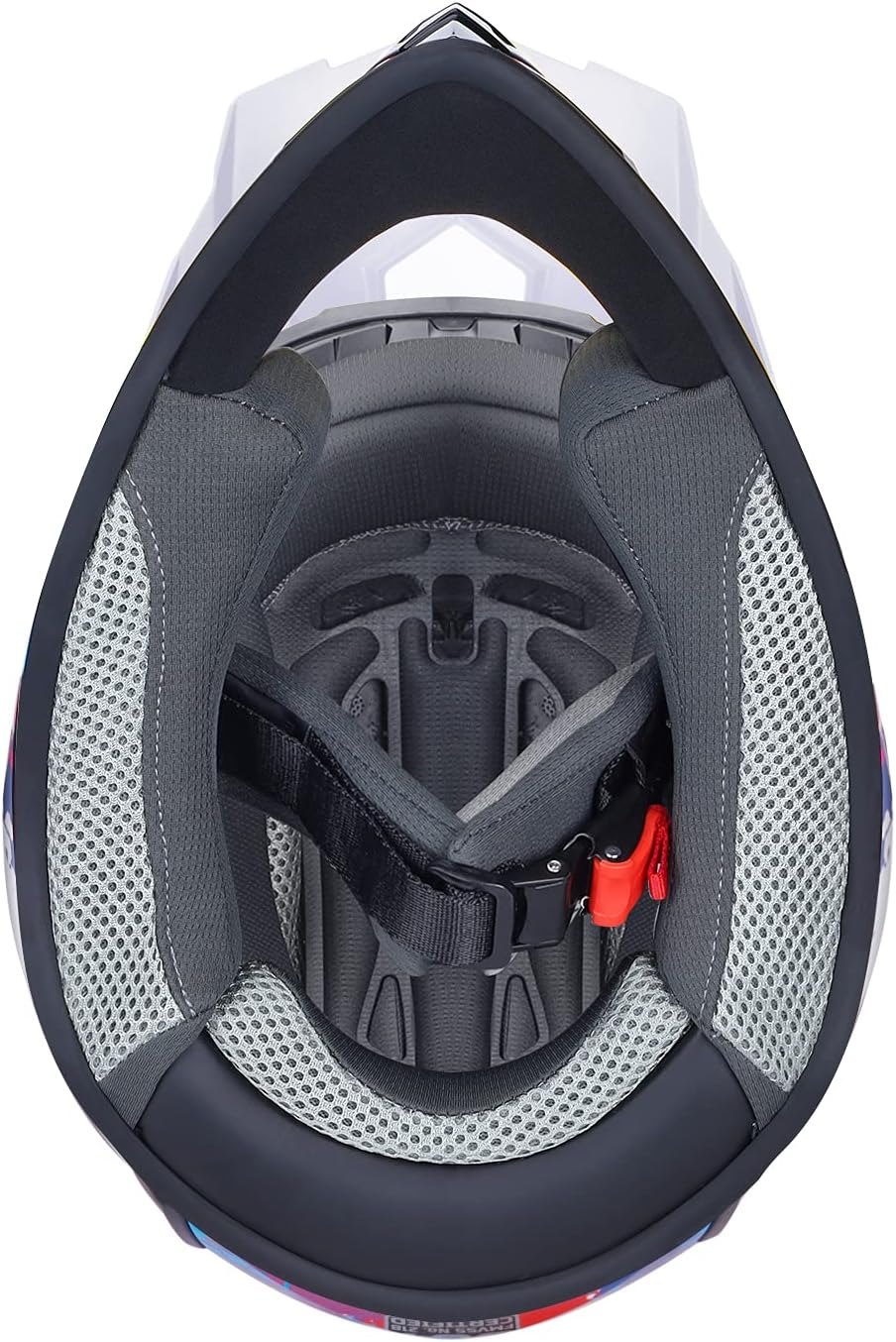 GX623 Youth ATV/Dirt Bike Helmet Combo - Graffiti, Large - DOT